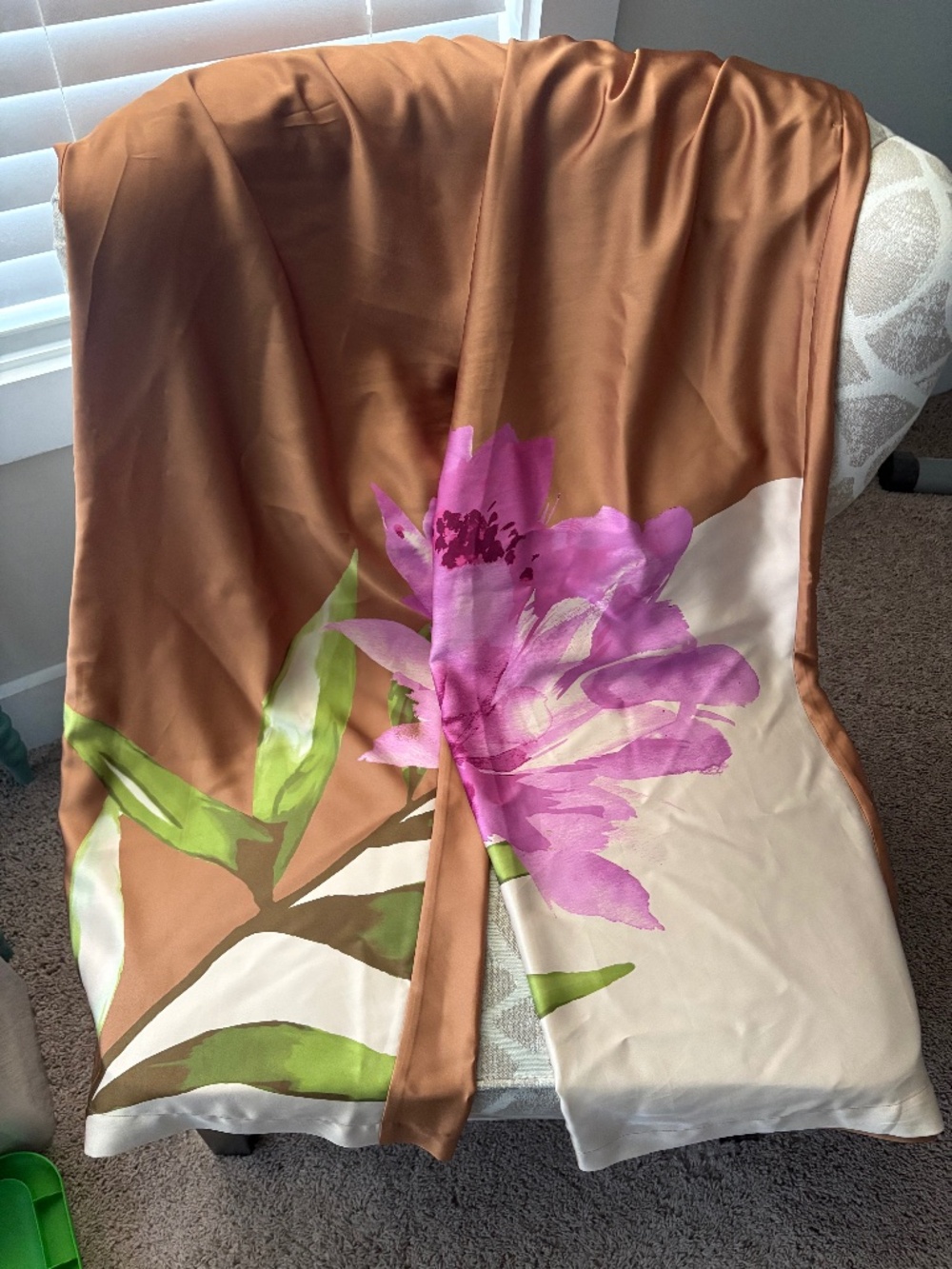 Gorgeous silk floral pants
